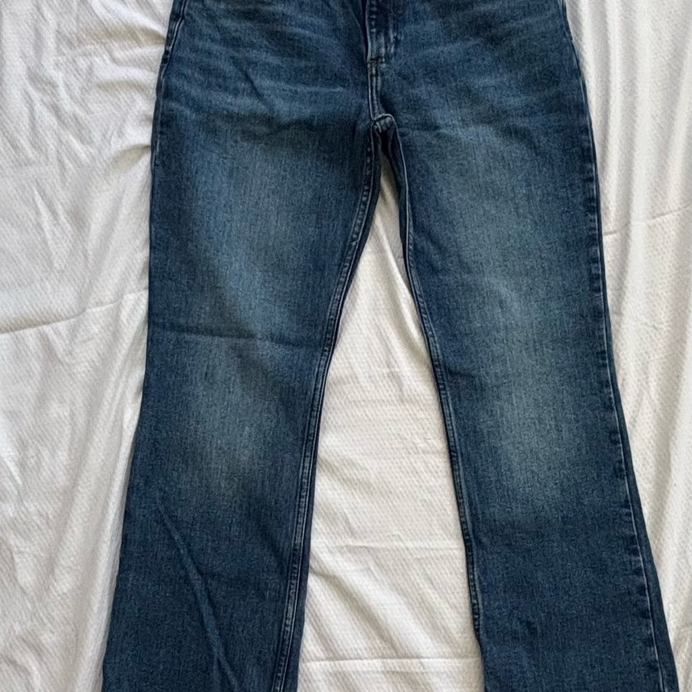 Wrangler Dark Blue Bootcut Jeans